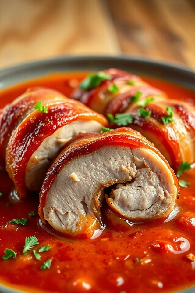 bacon wrapped pork tenderloin recipe
