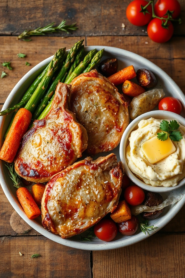 baked pork chops preparation instructions