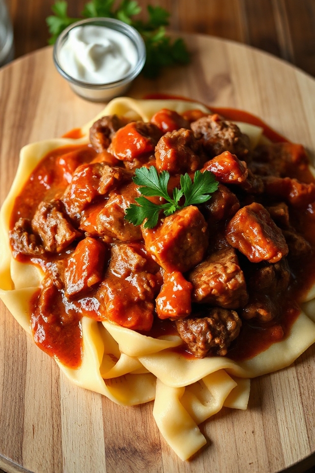 beef paprikash cooking instructions