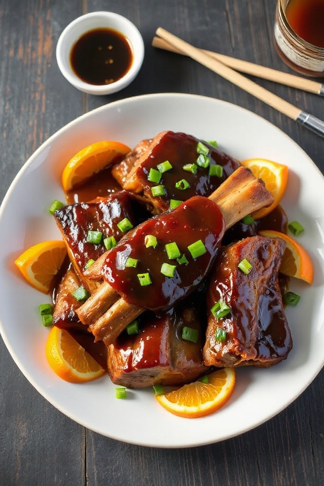 chinese pork ribs dish