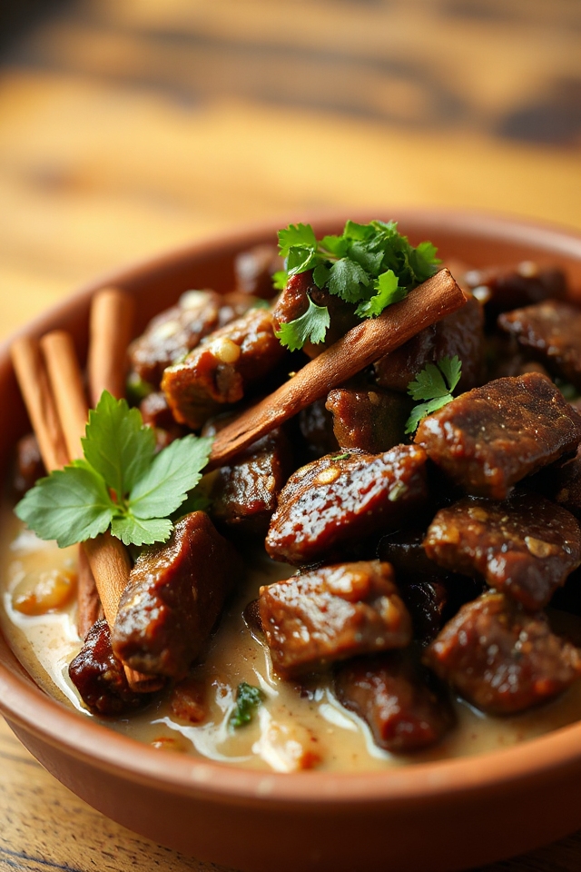 culinary adventure with beef
