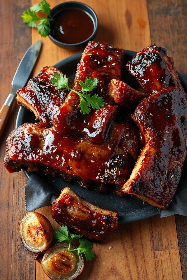 delicious bbq pork ribs