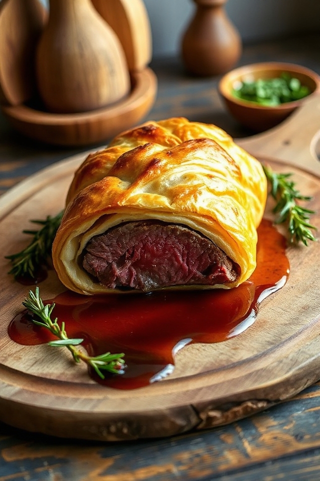 delicious beef pastry dish
