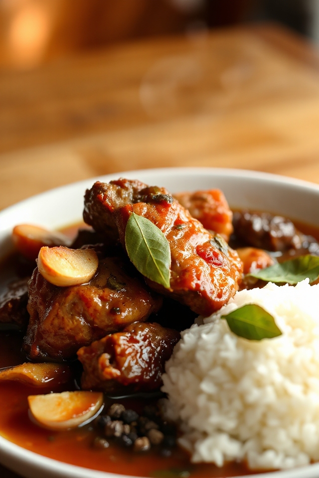 delicious fork tender pork adobo
