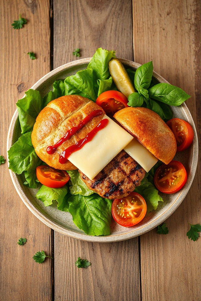 delicious pork burger recipe