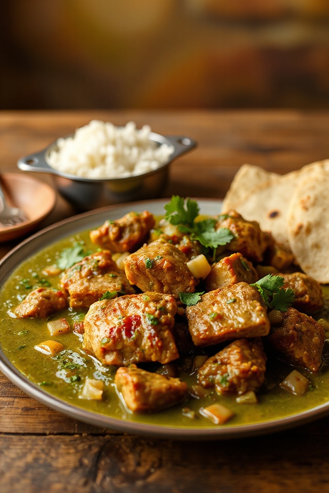 delicious pork chile verde