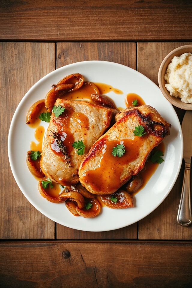 delicious pork chop dish