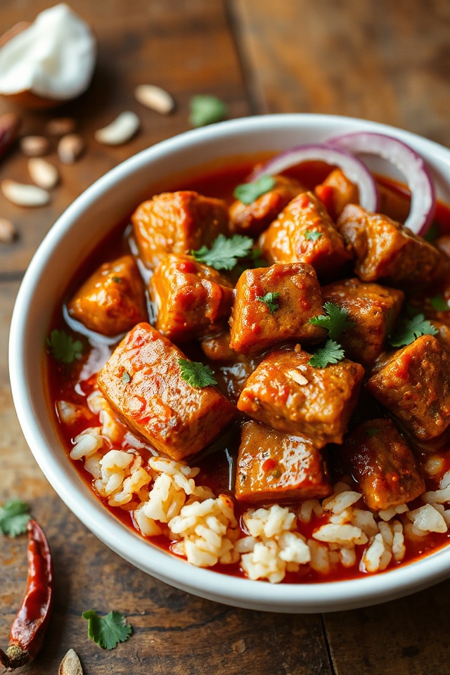 delicious pork vindaloo recipe