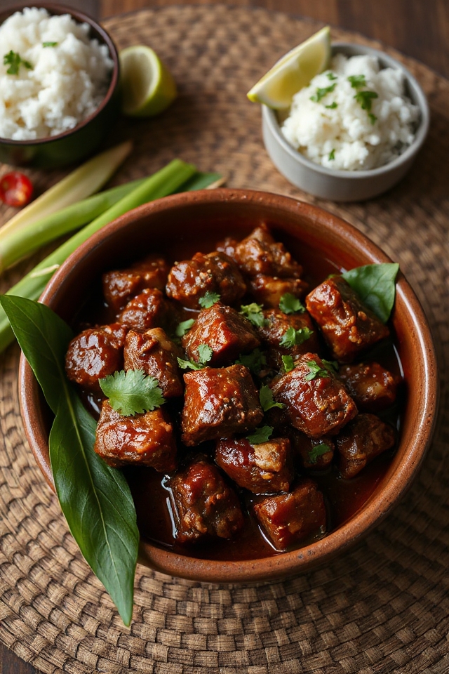 delicious spicy beef dish