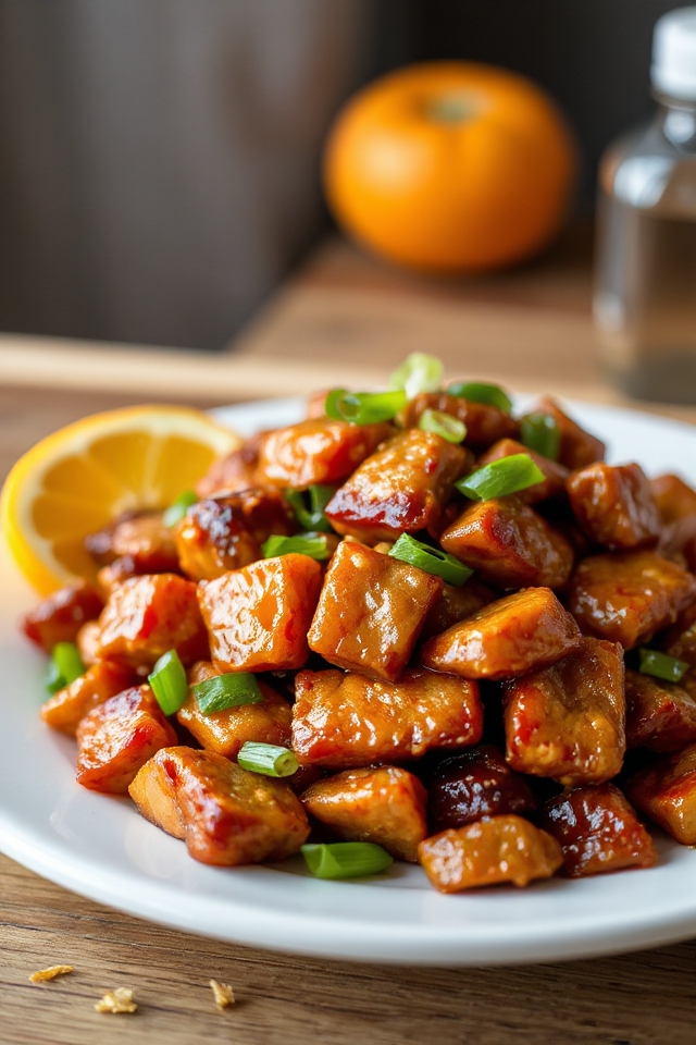 easy homemade orange beef