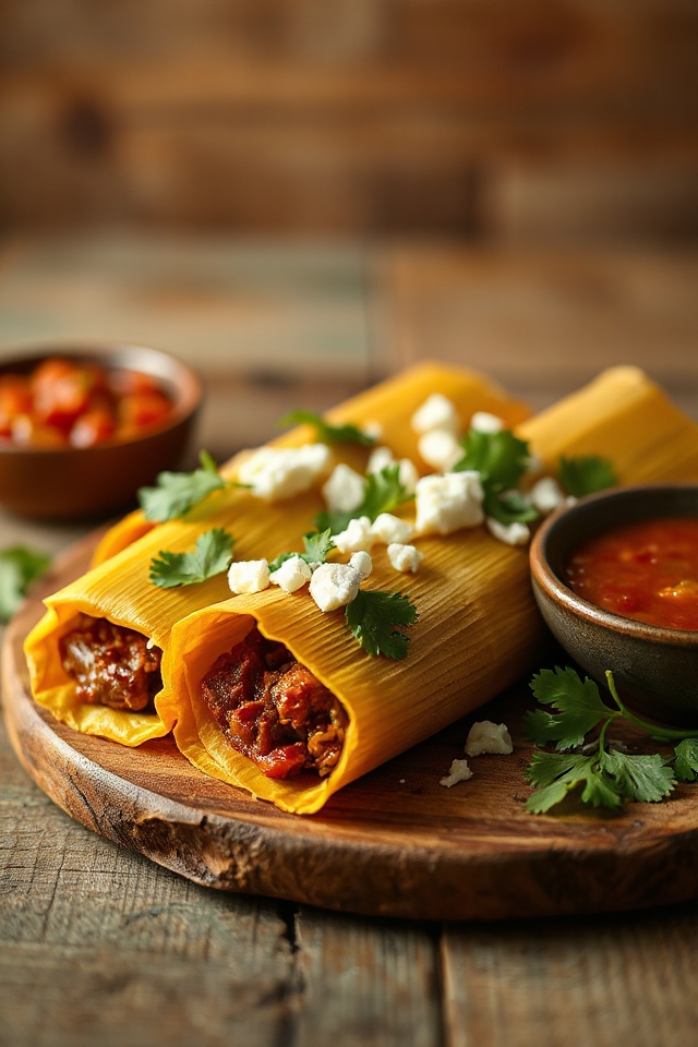 flavorful beef tamales preparation