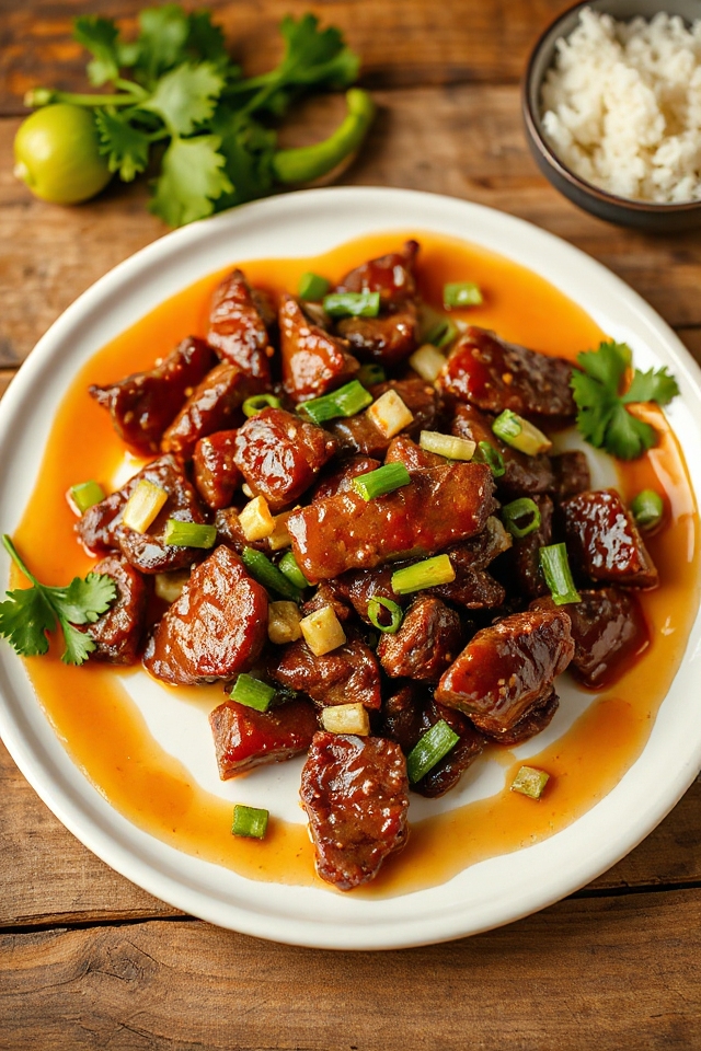 ginger beef cooking instructions