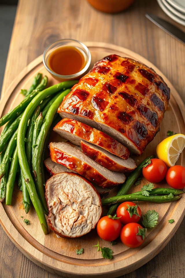 honey garlic pork tenderloin