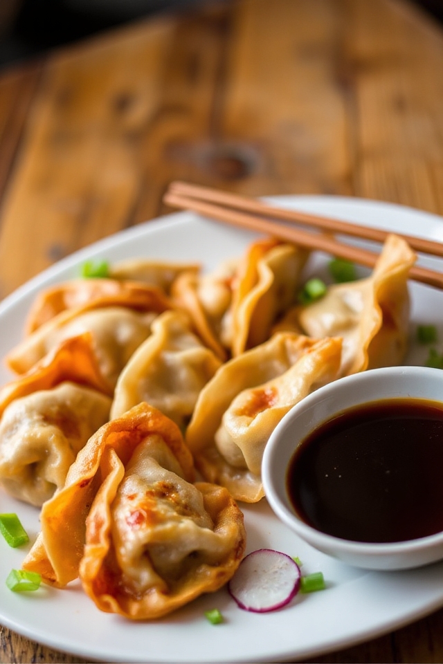 make delicious pork gyoza