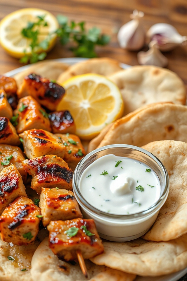 marinate and grill pork skewers