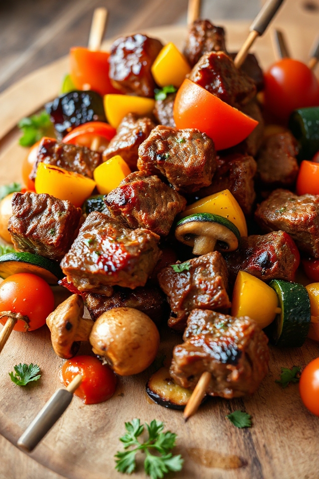 marinate assemble grill enjoy