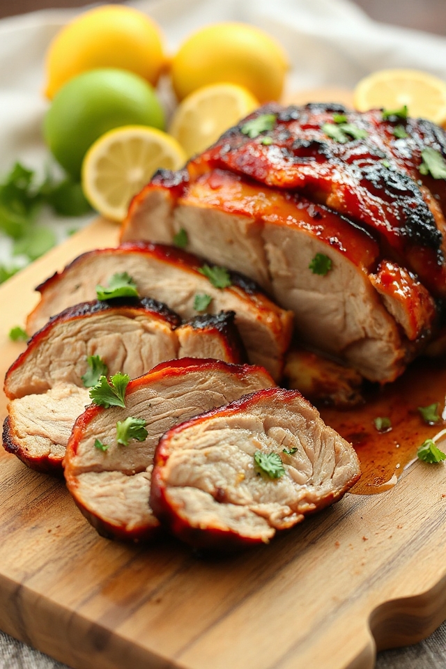 marinate roast baste serve