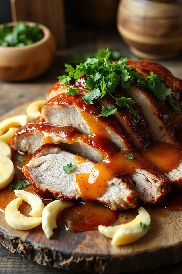 marinate roast baste serve
