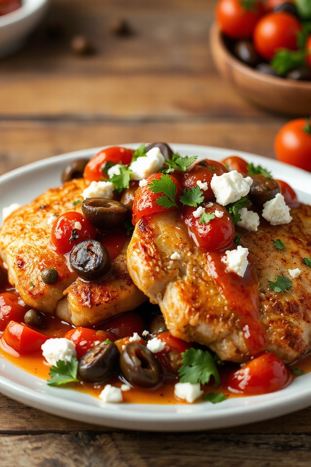 mediterranean pork chops recipe
