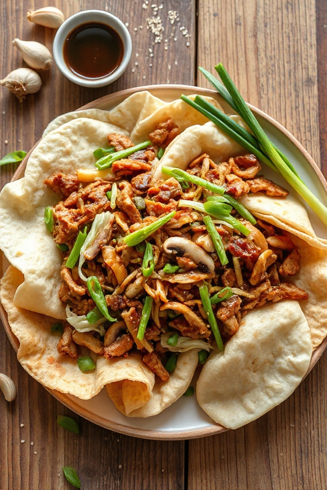 moo shu pork preparation steps