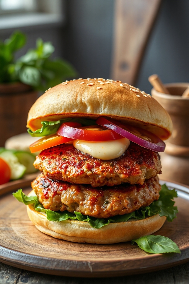 pork burger recipe guide