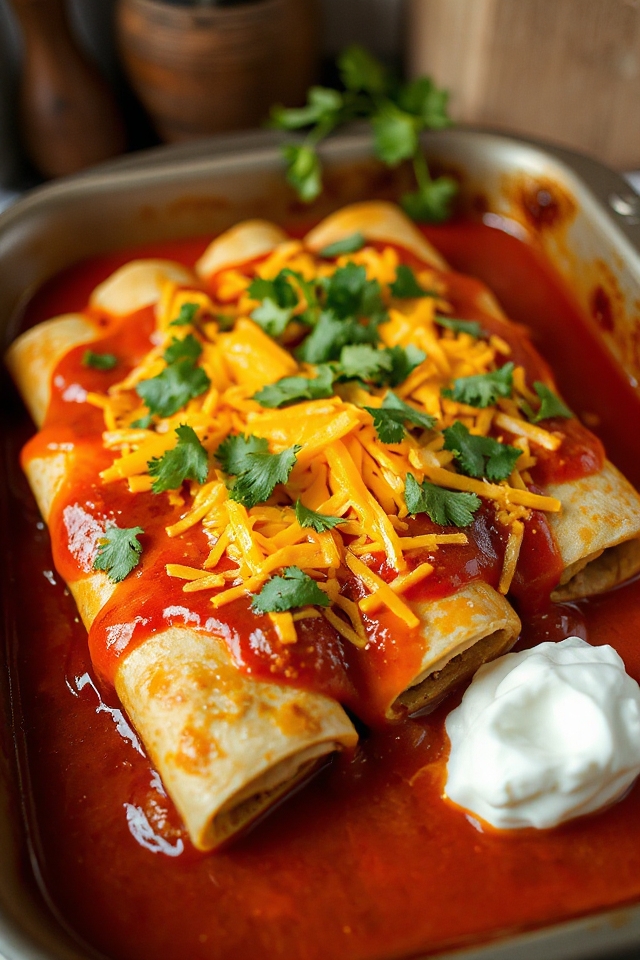 pork enchiladas with poblano chiles