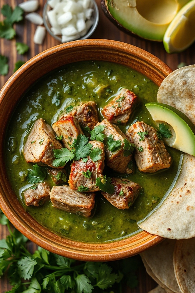 pork in green sauce