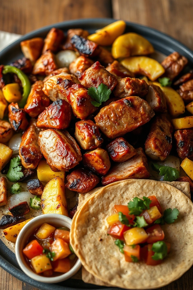 pork marinated with spices
