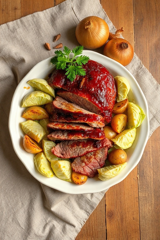 savory corned beef dish