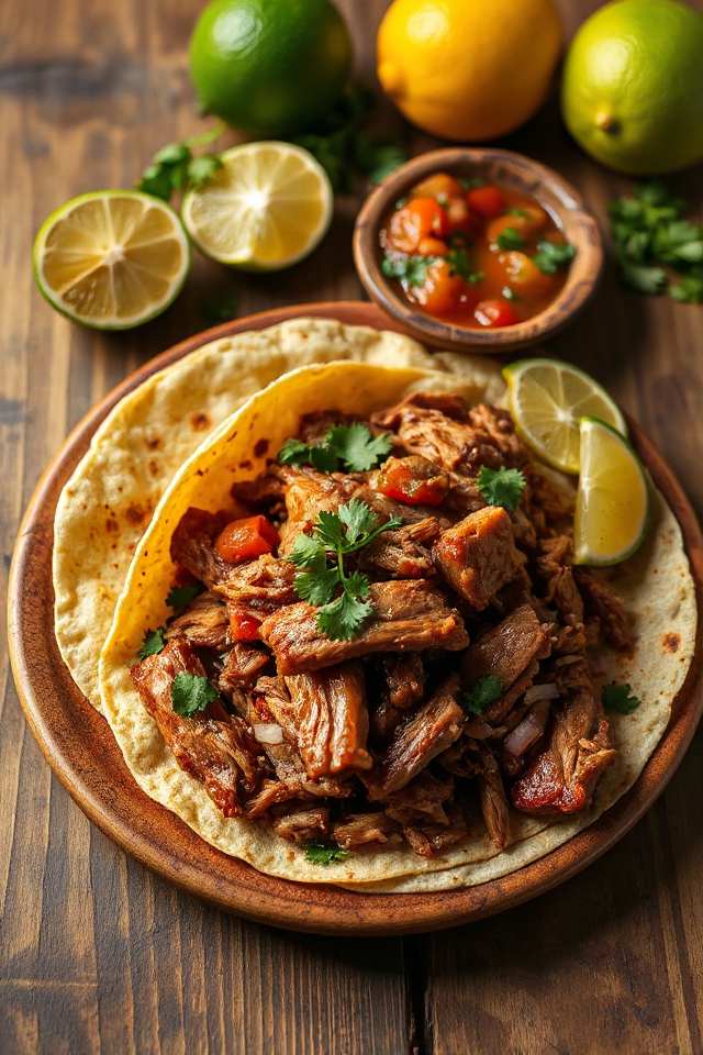 savory slow cooked pulled pork