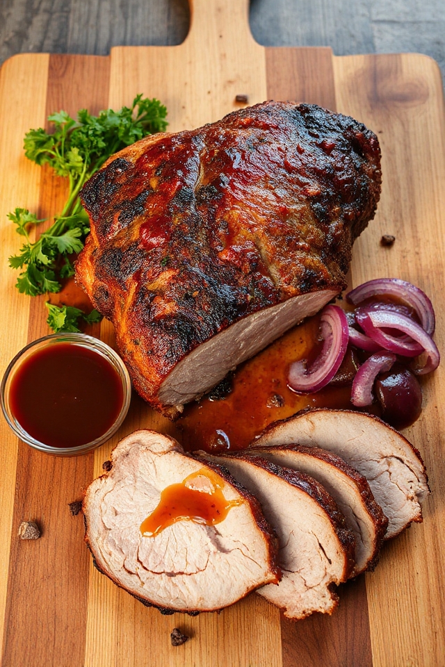 smoked pork butt preparation