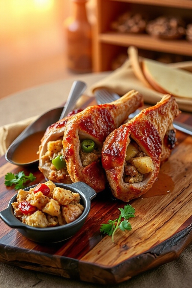stuffed pork chops recipe