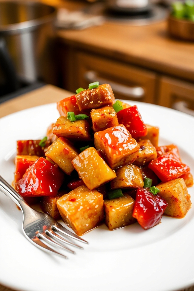 sweet and sour pork chops