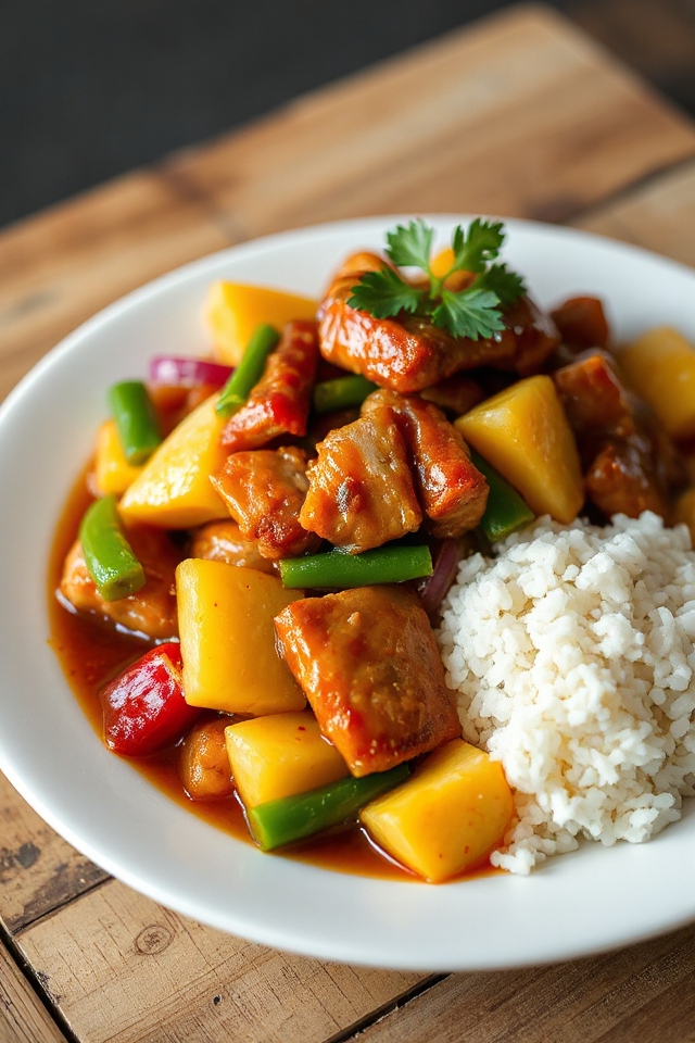 sweet and sour pork recipe