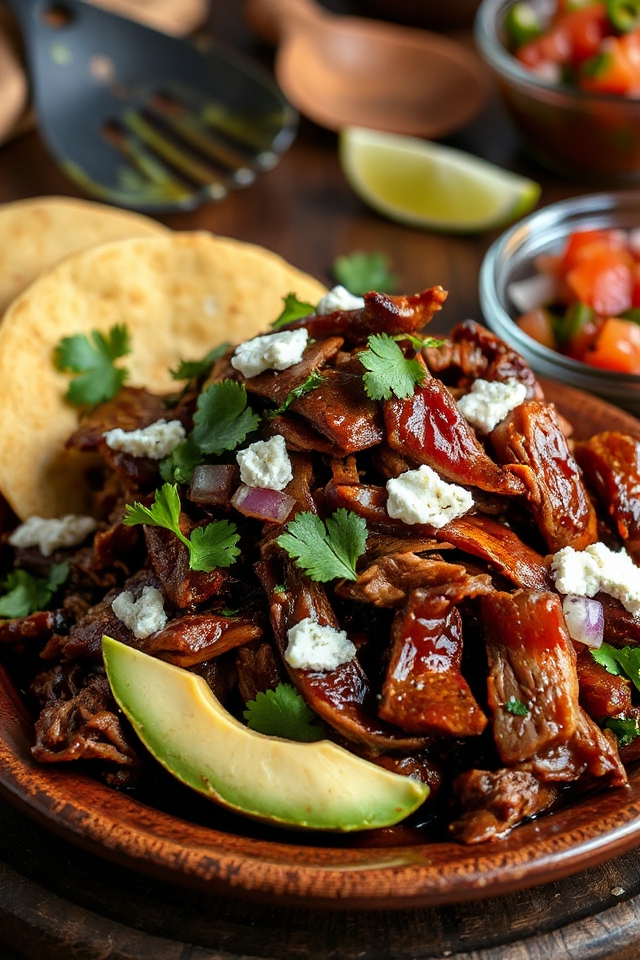 sweet pork barbacoa recipe
