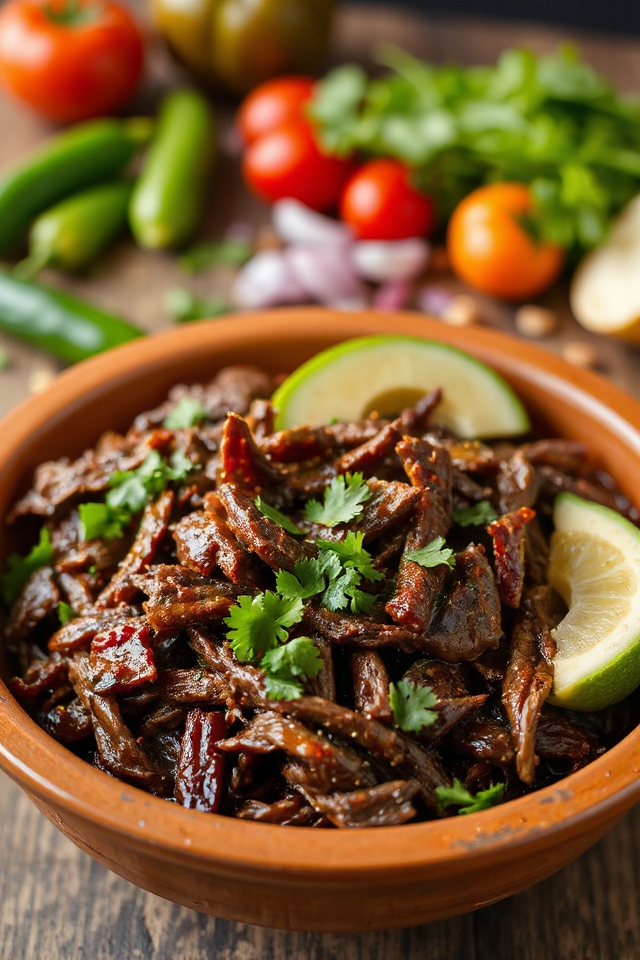 tender flavorful shredded beef