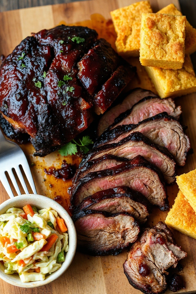 tender smoked beef brisket
