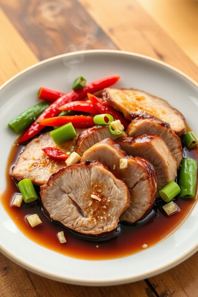 twice cooked pork delight